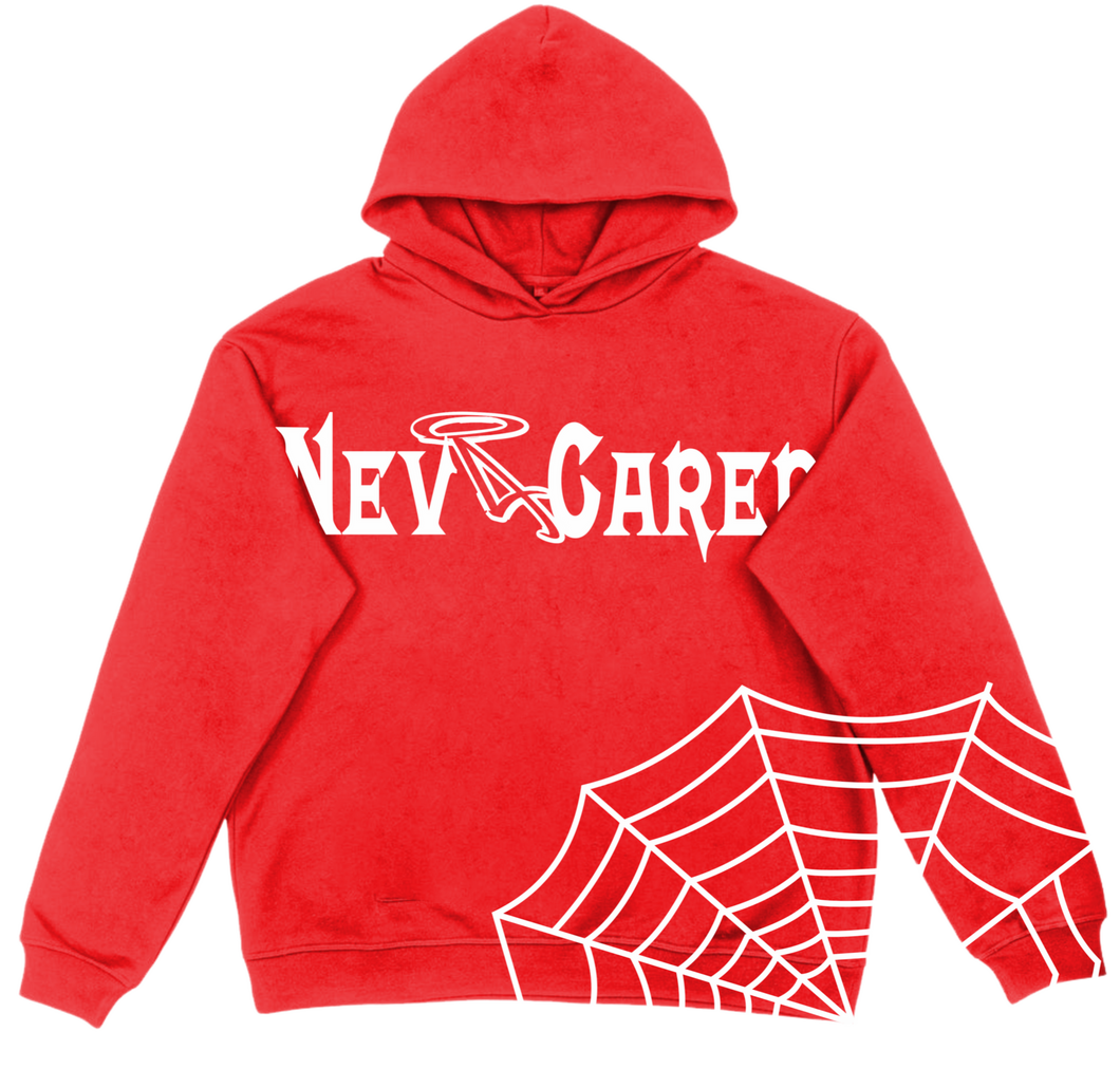 NC Cobweb Hoodie - Red